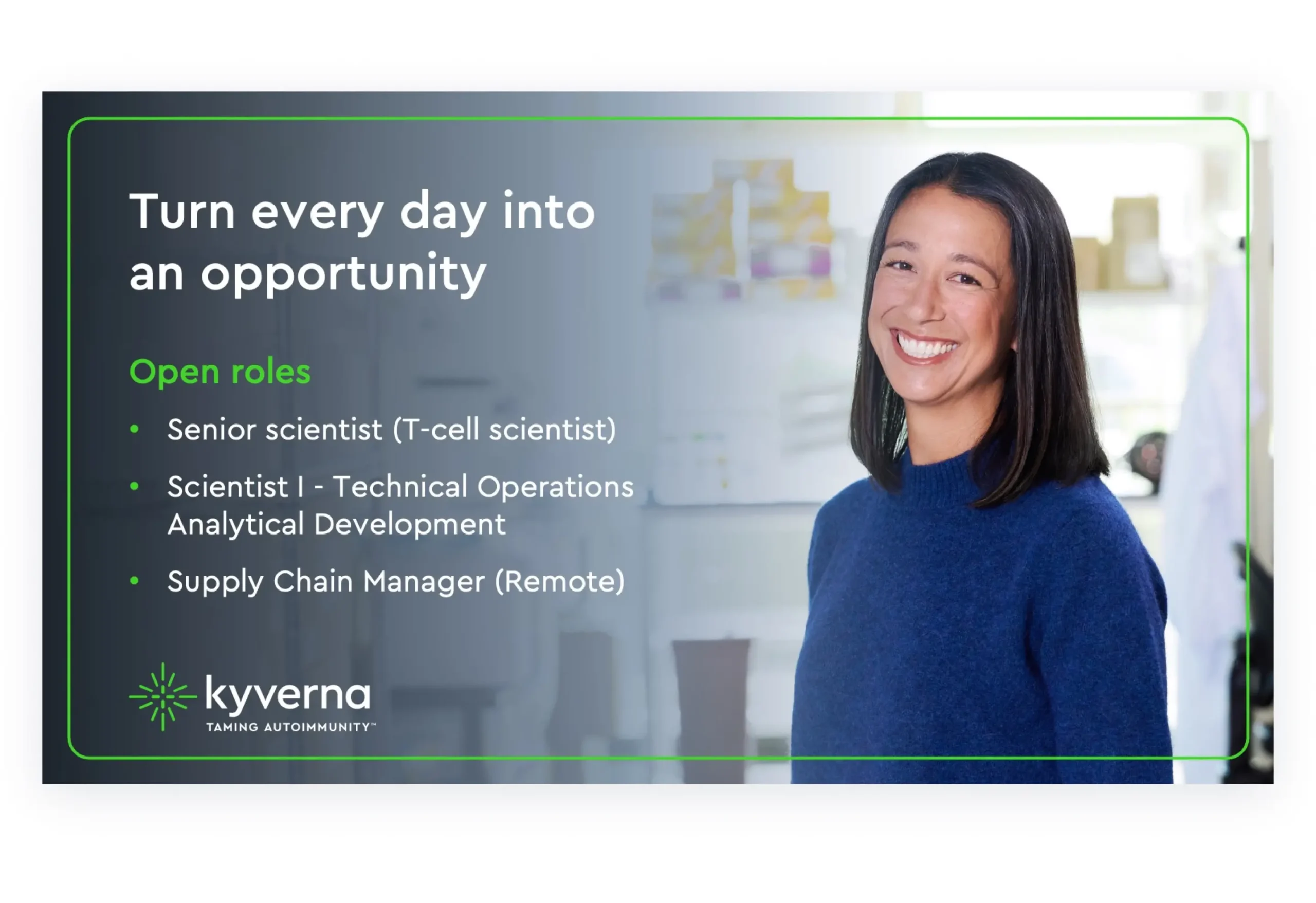 Kyverna LinkedIn Post