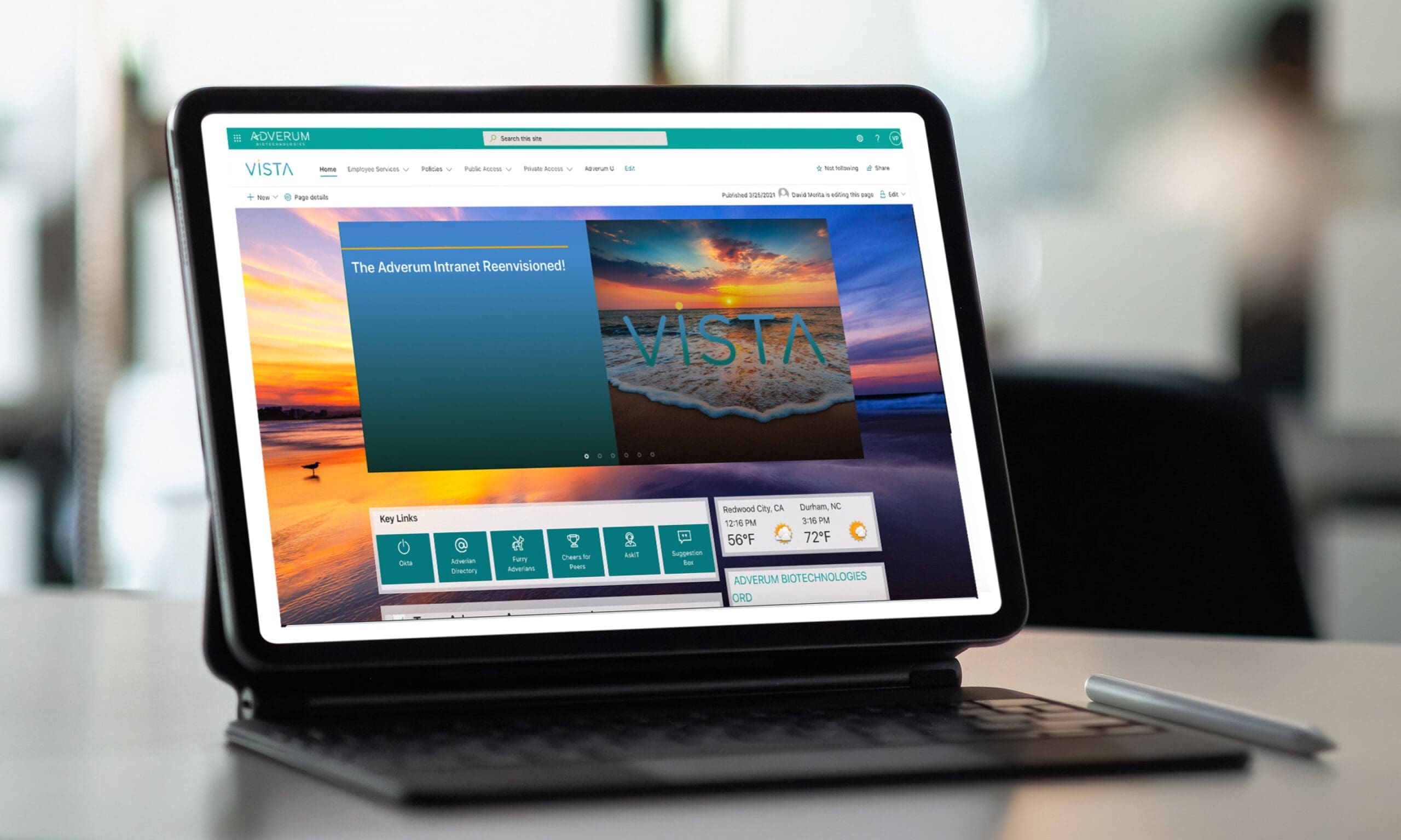 Adverum Intranet 