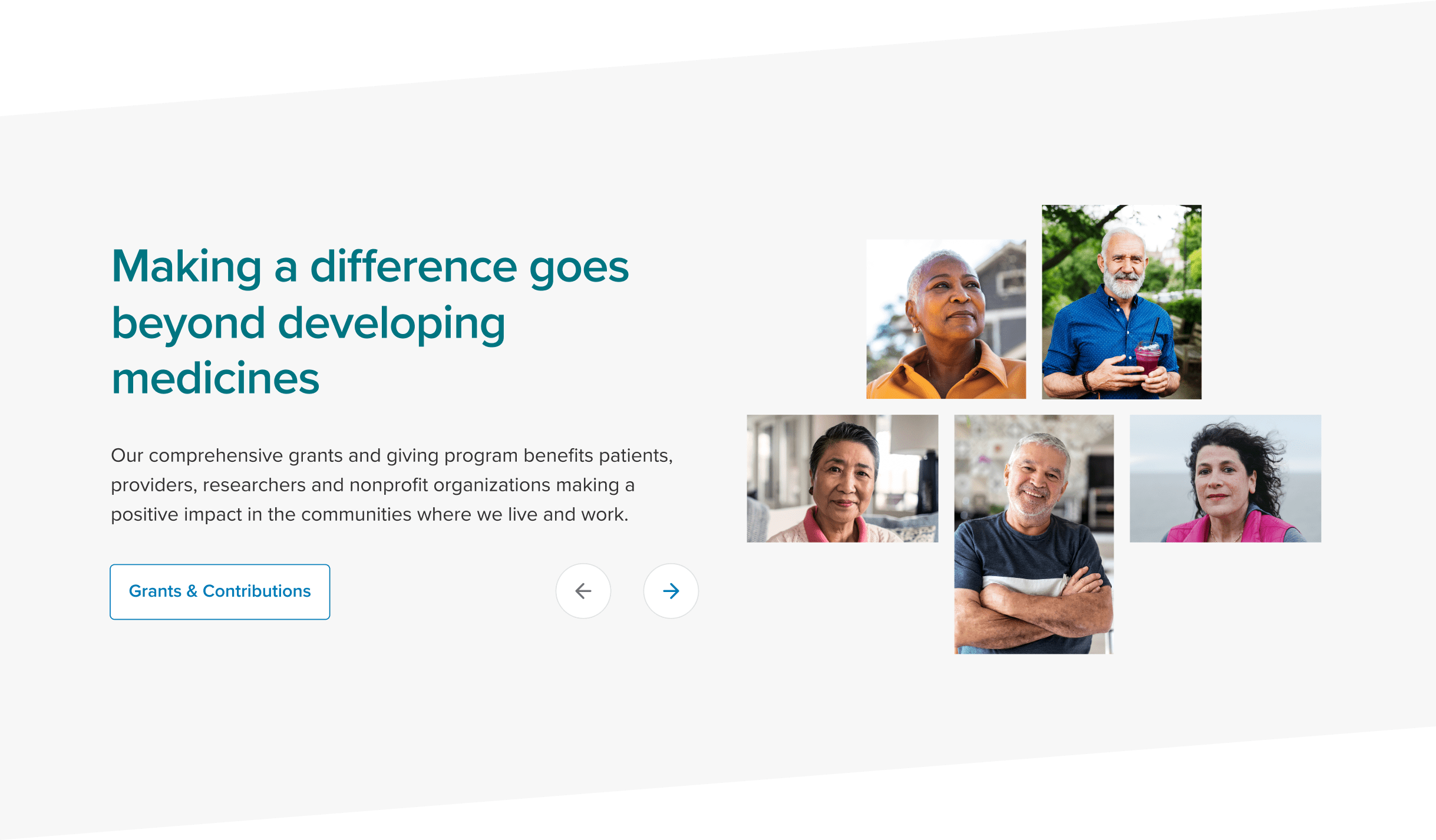 Exelixis Website Content Feature