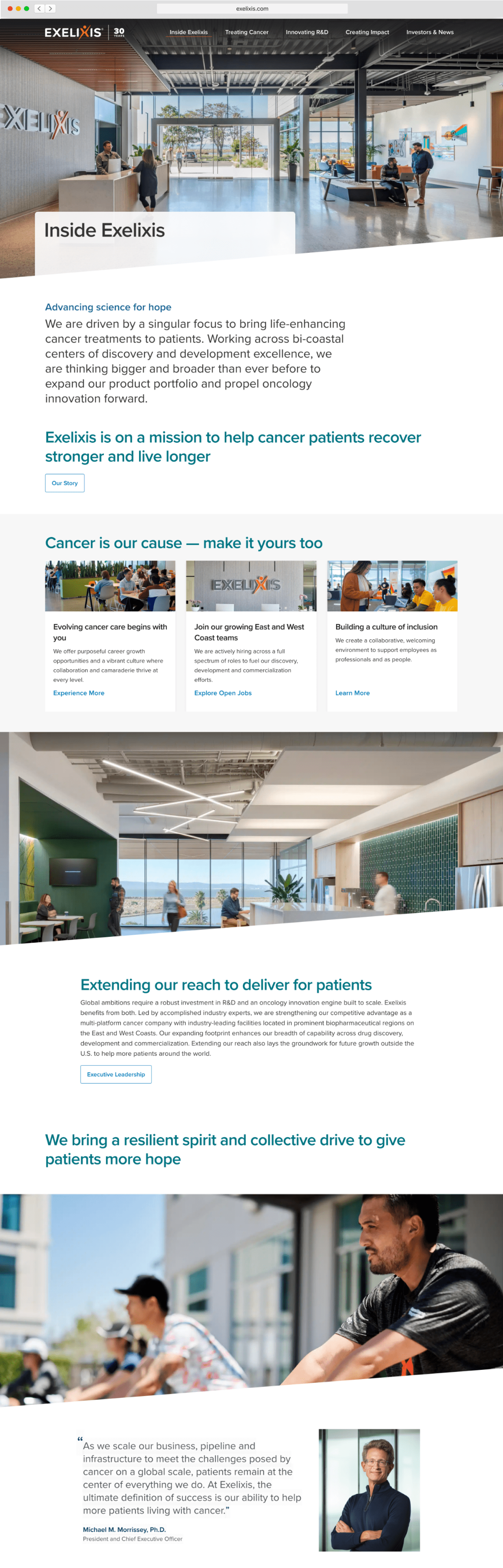 Exelixis Website