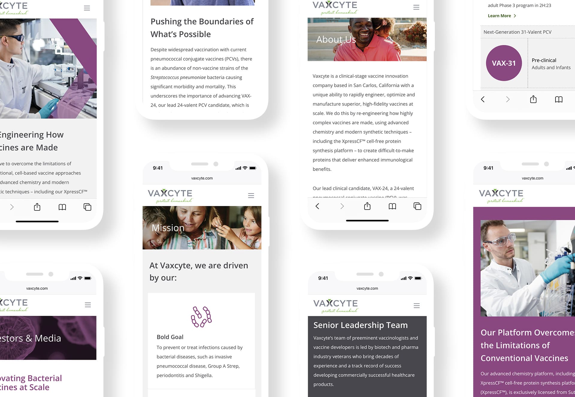Vaxcyte Website